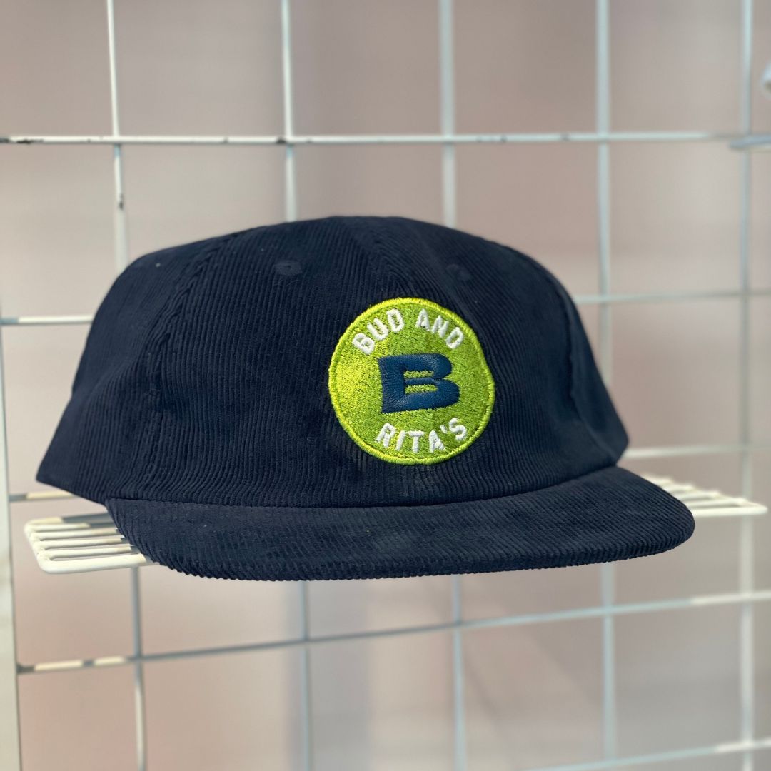 Photograph of product: Bud & Rita's Navy Corduroy Snapback
