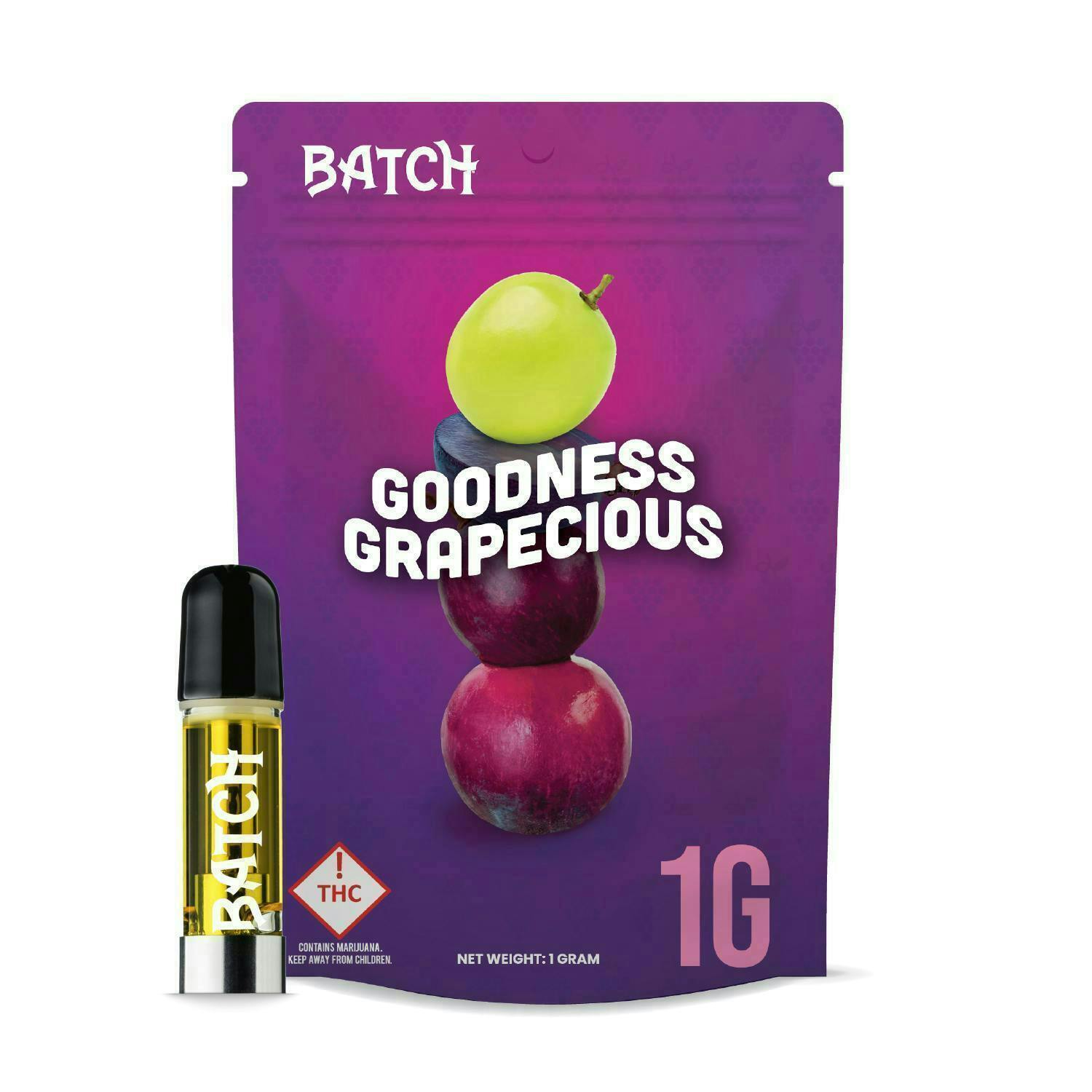 Photograph of product: Goodness Grapecious 1G