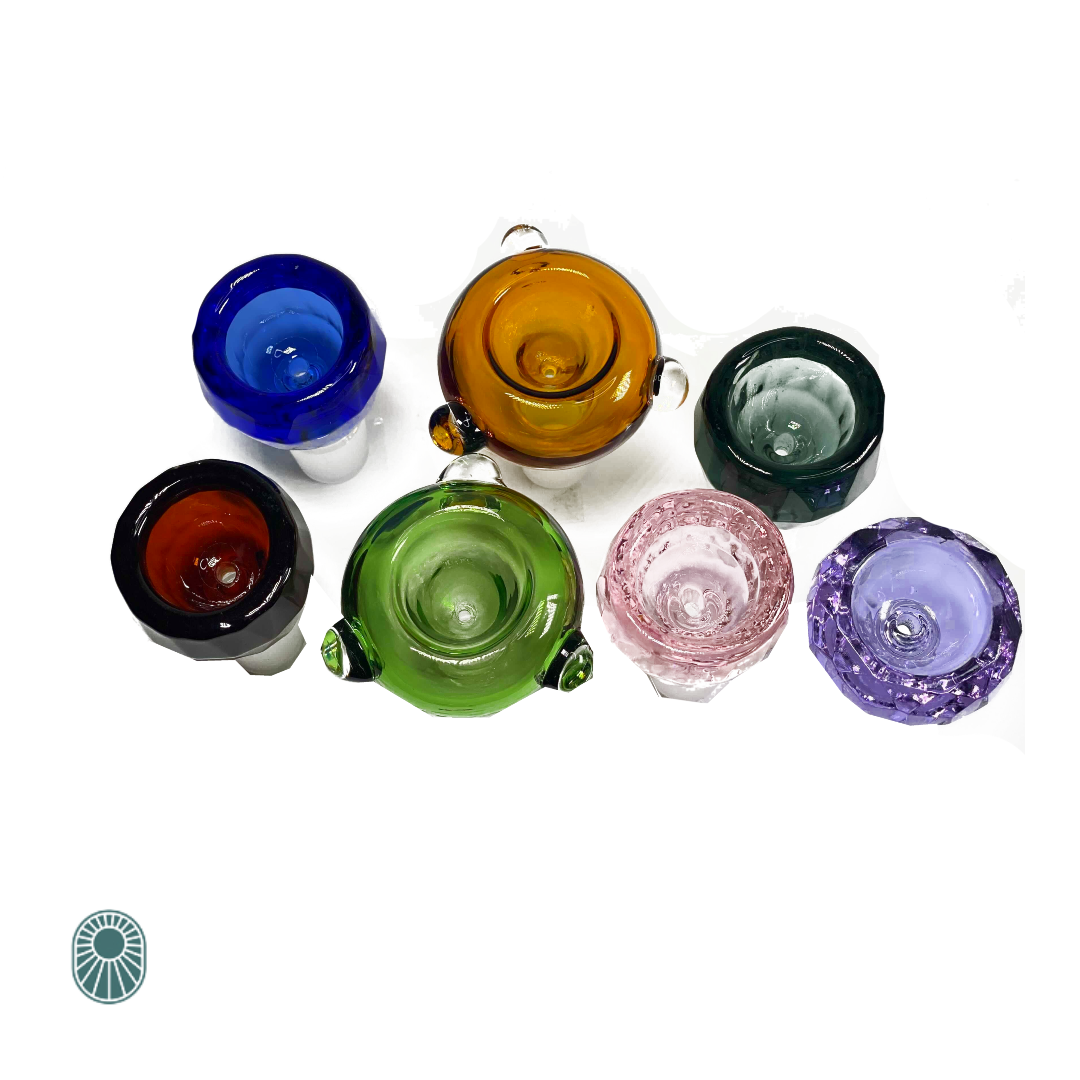 Photograph of product: 18MM MALE GLASS ON GLASS SLIDE BOWL