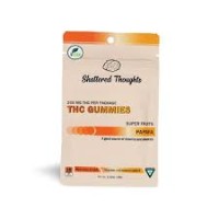 Photograph of product: Shattered Thoughts - Papaya Gummies 200mg - 10 Pack
