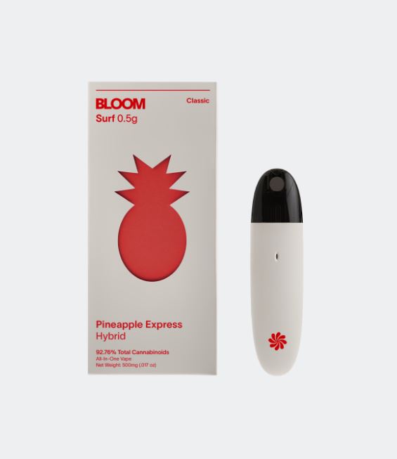 Photograph of product: Bloom: Surf | Pineapple Express | Disposable