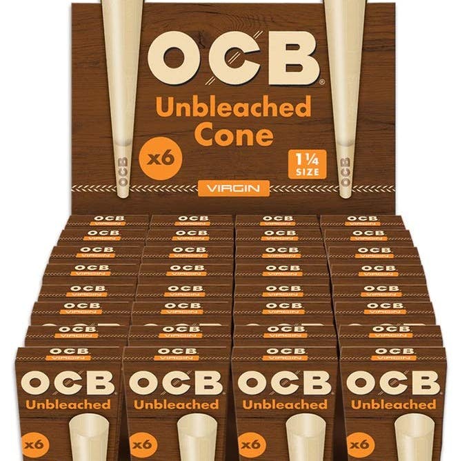 Photograph of product: OCB Virgin Cones King Size 3pk