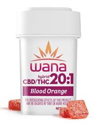 Photograph of product: Blood Orange | 20:1 CBD:TH-oui 5mg 20pk