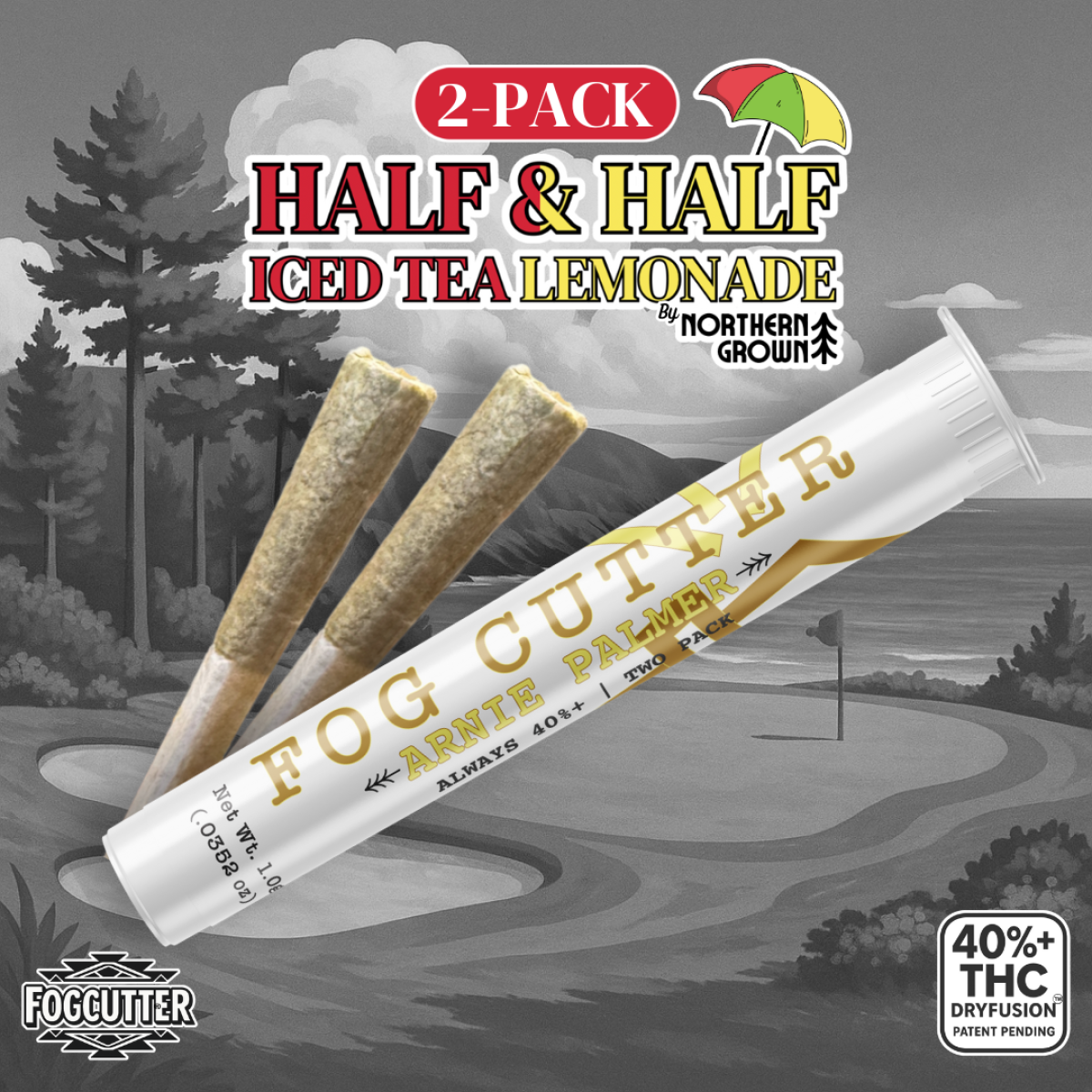 Photograph of Product: Arnie Palmer Infused Pre-roll 2pk | 1g