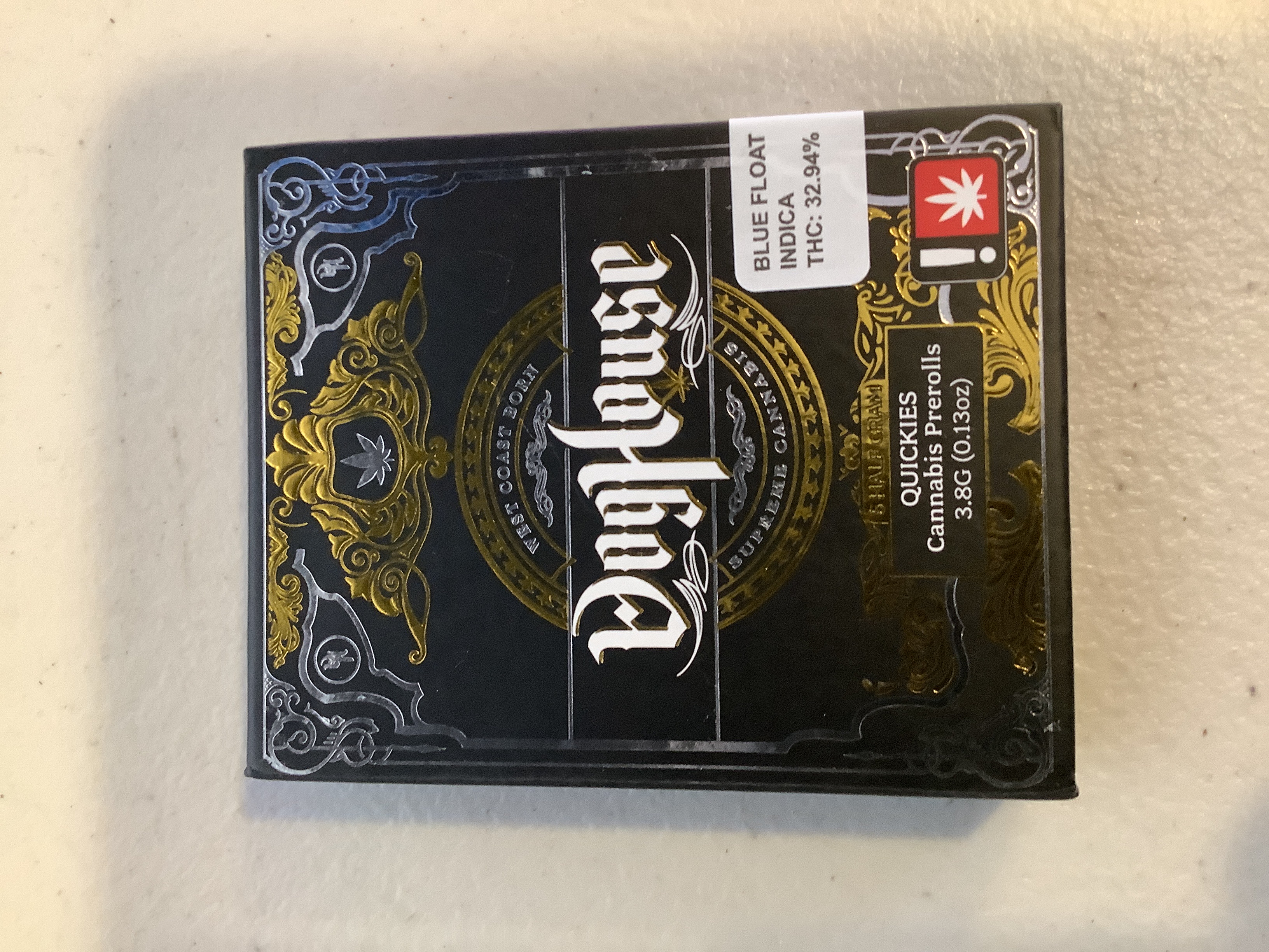Photograph of product: Doghouse | BLUE FLOAT Preroll Pack | 2.5g