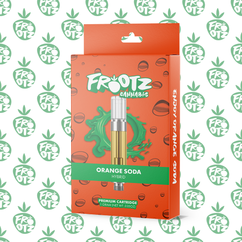 Photograph of product: FROOTZ - ORANGE SODA - VAPE CART