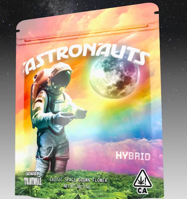 Photograph of product: Astronauts Space Glue Hybrid Flower 28g