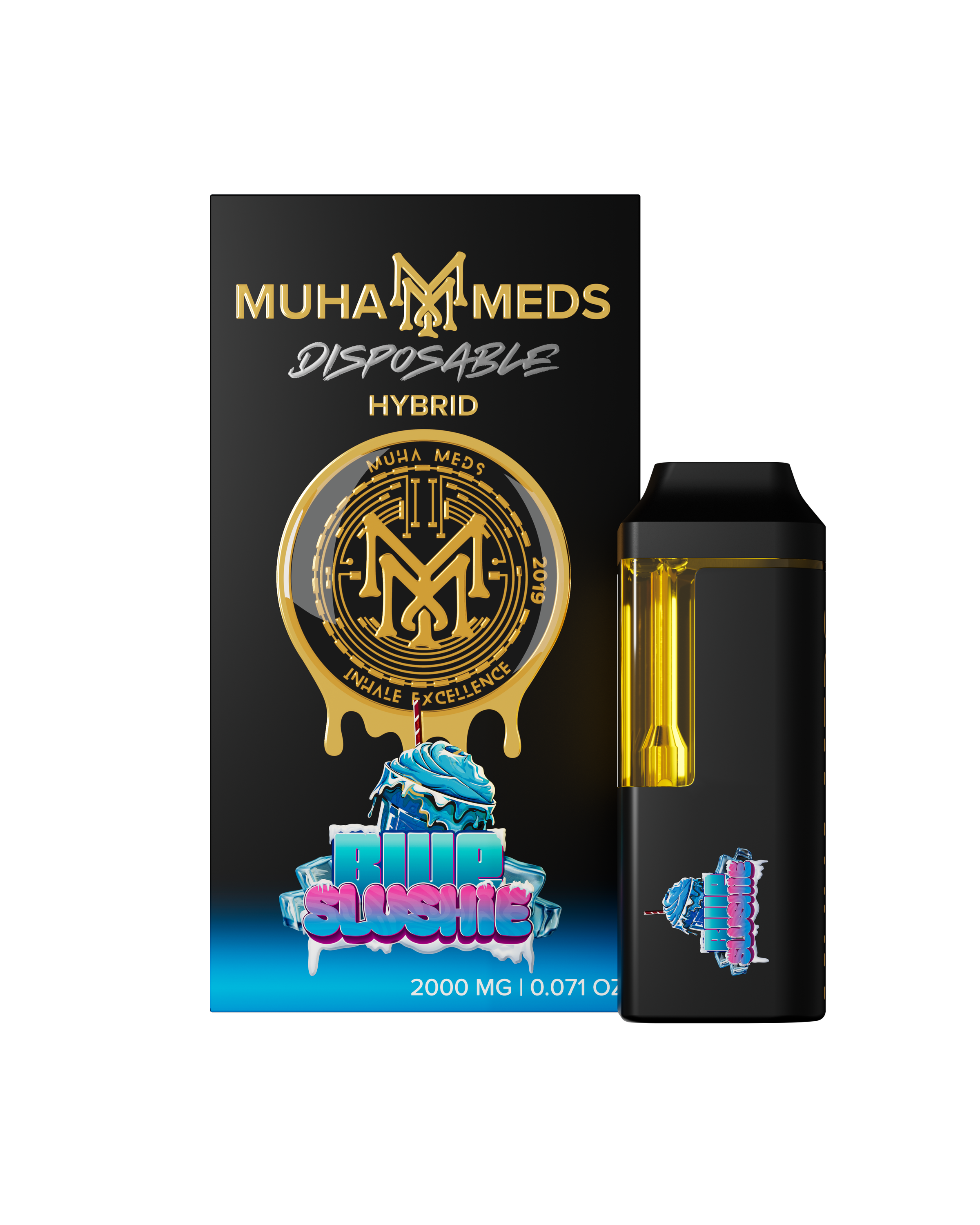 Photograph of product: Blue Slushie | 2G Disposable Cart