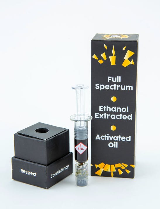 Photograph of product: RSO Oral Syringe 1000 (mg)