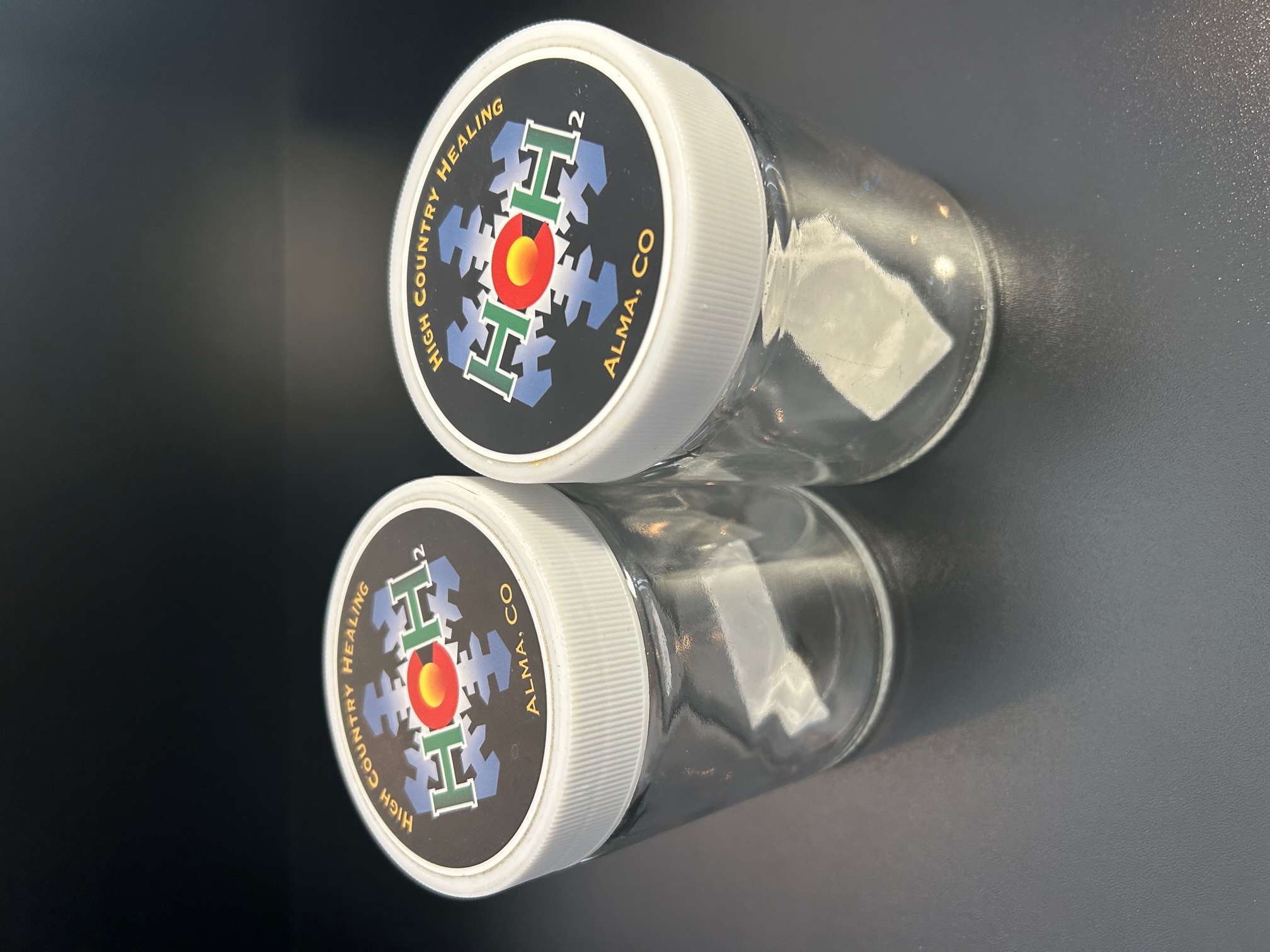 Photograph of product: HCH2 Glass Jar