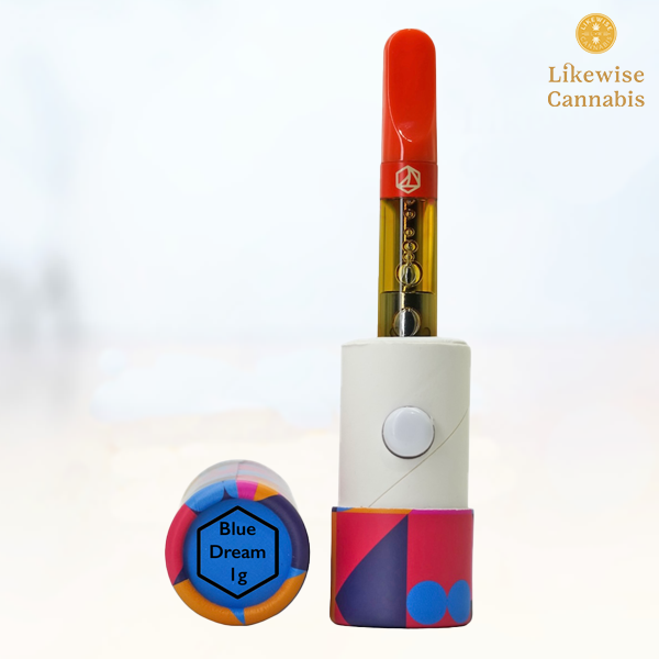 Photograph of product: BLUE DREAM 1G LIVE RESIN CARTRIDGE