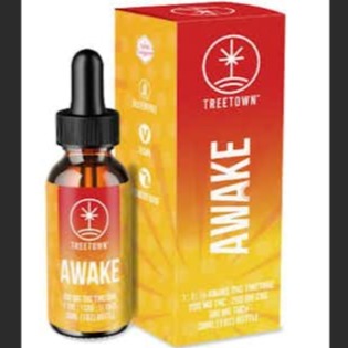 Photograph of product: TT Awake Tincture 200TH-oui:200CBG:100TH-ouiV
