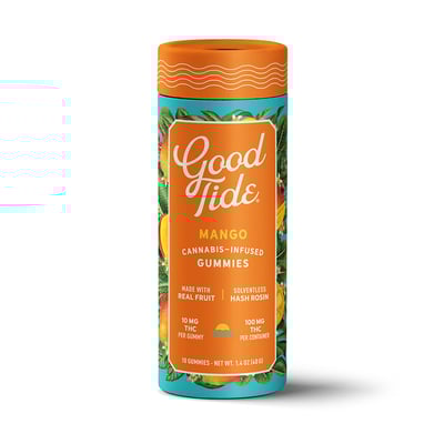 Photograph of product: Good Tide | Mango Rosin Gummies 100mg