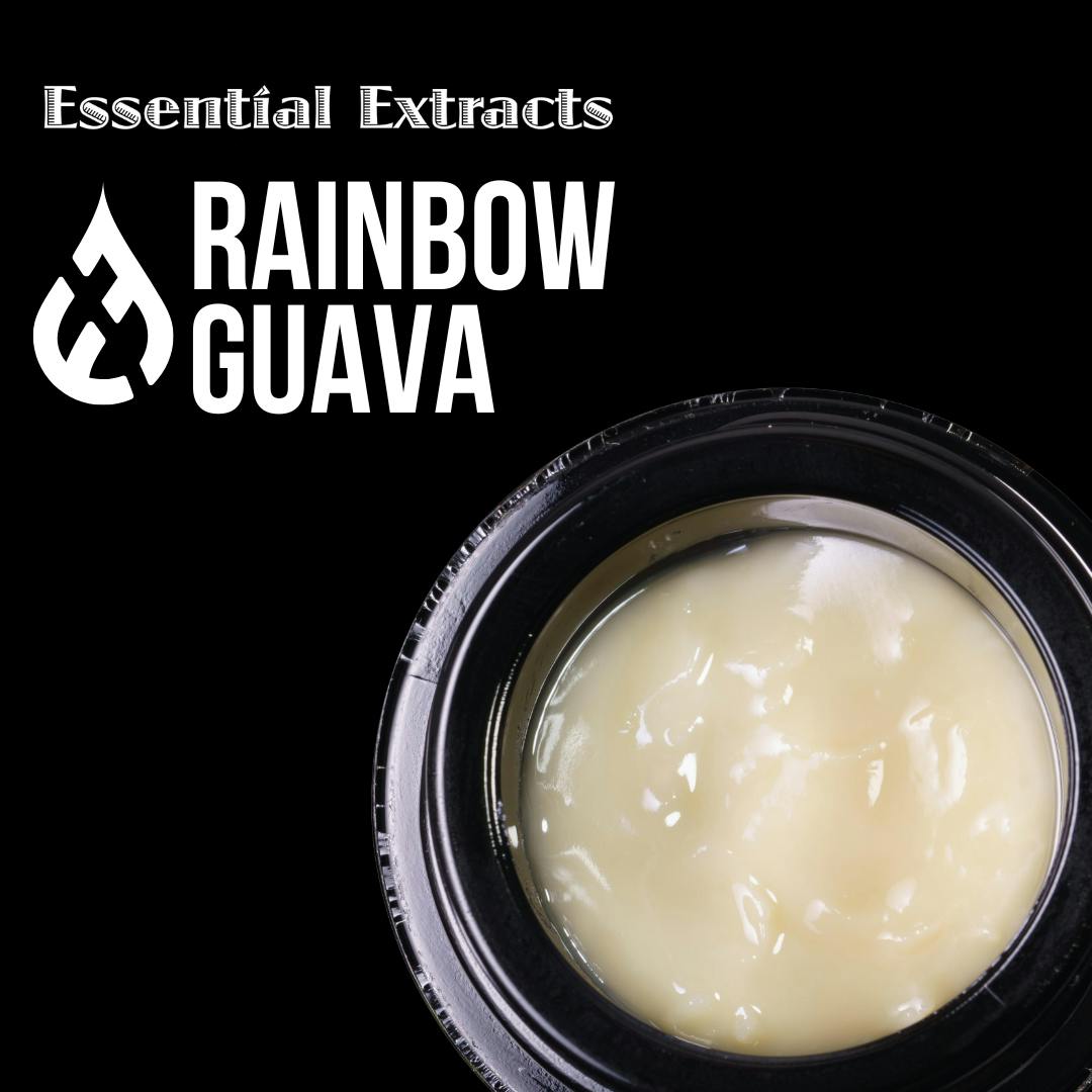 Photograph of Product: Essential Extracts - Rainbow Guava - Cold Cured Rosin - 1g