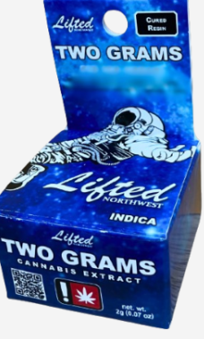 Photograph of product: Lifted NW Obama Kush Sugar Wax 2g