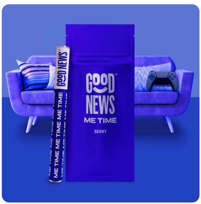 Photograph of product: Good News - Disposable Vape - Me Time