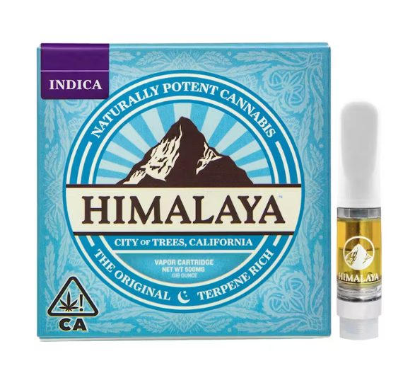 Photograph of product: HIMALAYA | KING LOUIS | CURED RESIN CART | 0.5G
