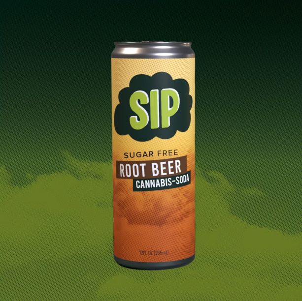 Photograph of product: SIP Sugar Free Root Beer | 12 fl oz | 5mg