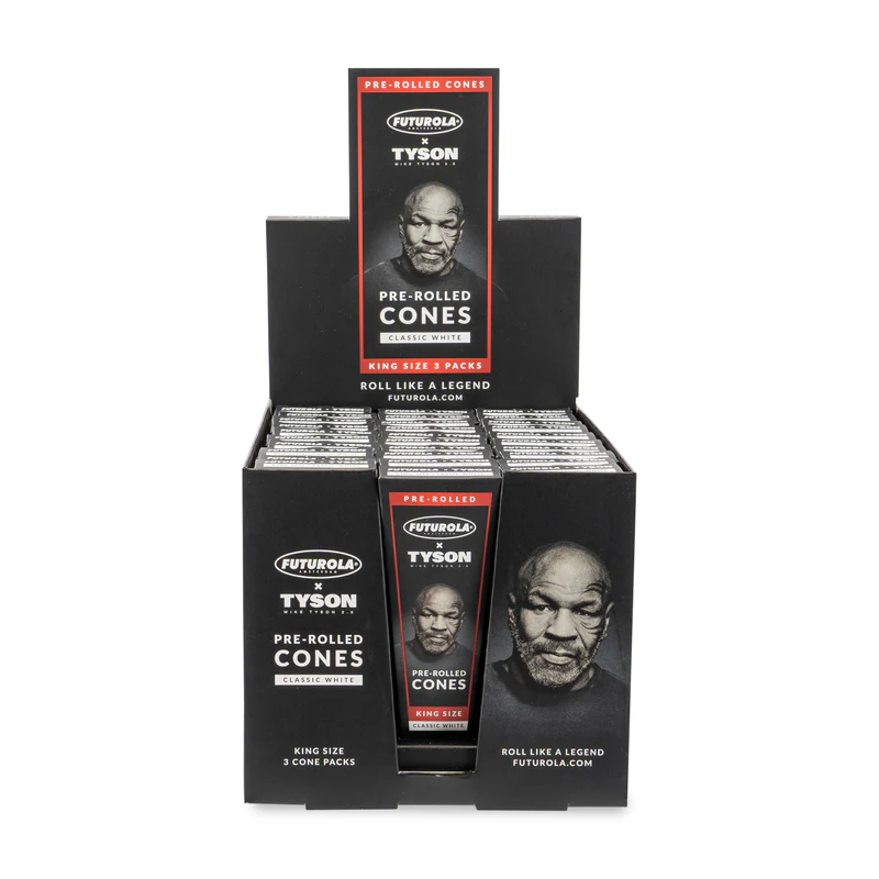 Photograph of product: Tyson x Futurola | Cones | King Size | 3pk