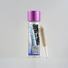 Photograph of product: Diamond Encrusted Live Resin Infused Preroll | Big Bang Mini | Lucid Blue (S) Jetpacks