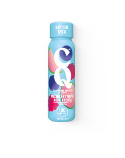 Photograph of product: Wildberry Guava Agua Fresca | 100mg | 2oz Shot | Oui'd Quencher
