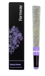 Photograph of product: Fernway Pre-Roll 1pk/1g- Berry Haze