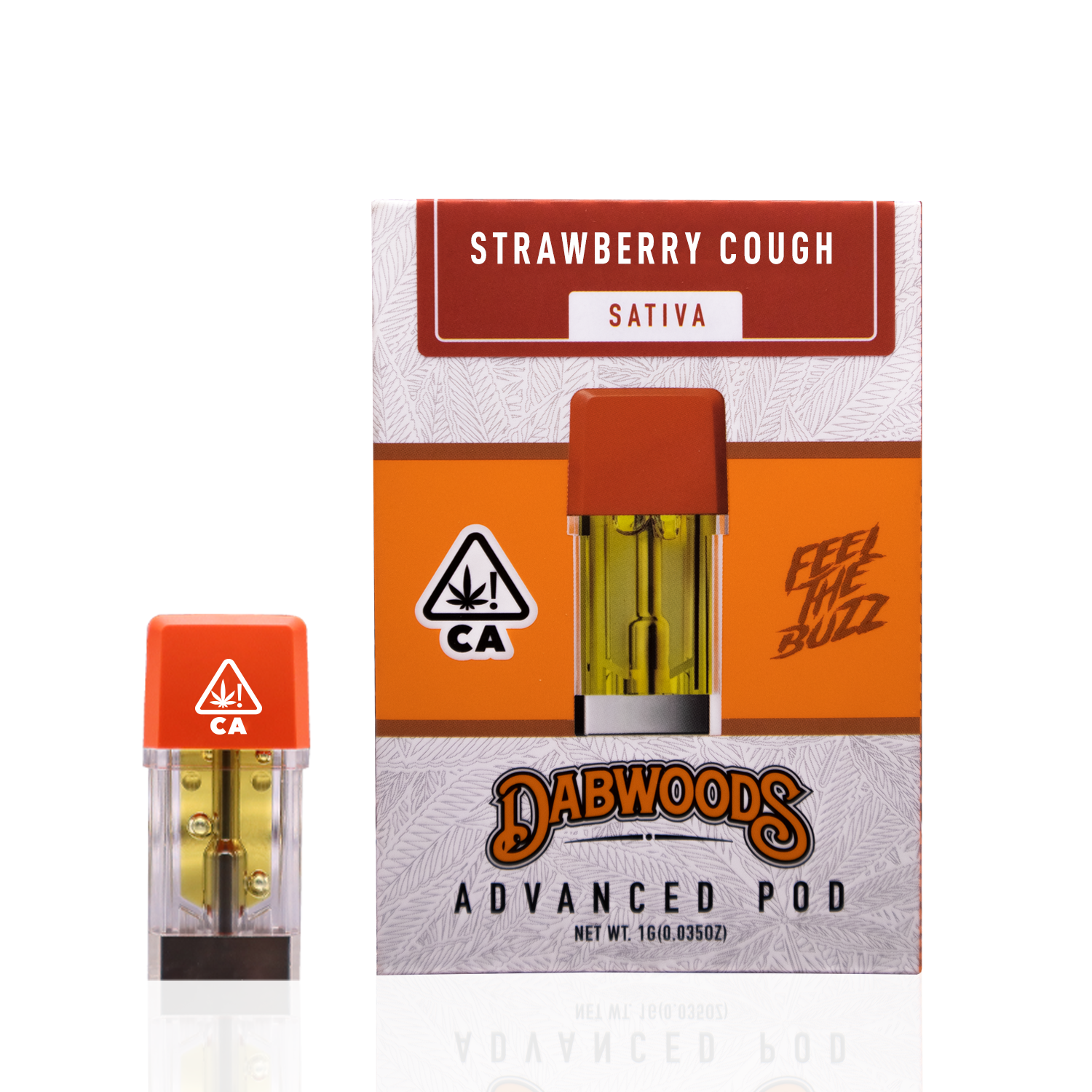Photograph of product: STRAWBERRY COUGH 1G POD