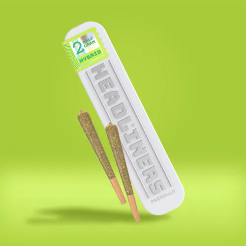 Photograph of product: Headliners | 2pk 0.5g Prerolls | Apples & Bananas