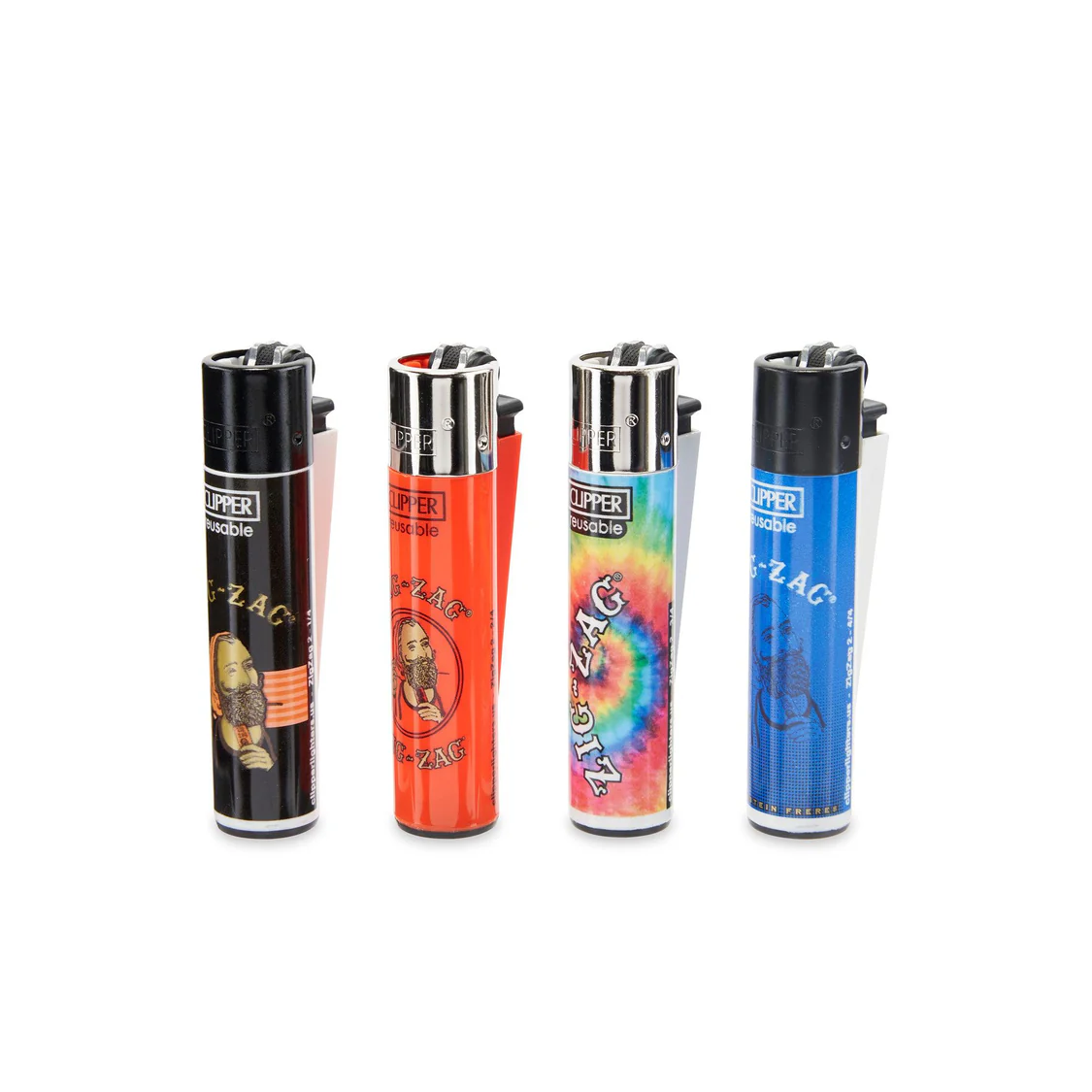 Photograph of product: Clipper Lighter | Zig Zag | Assorted Colors