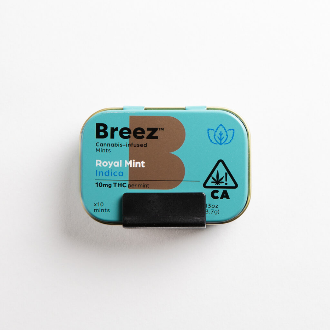 Photograph of product: Breez - Royal Mint (Oui'd) Mints 100mg