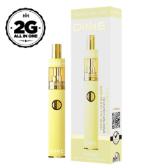 Photograph of product: Banana Punch Vape | AIO | Dime Industries