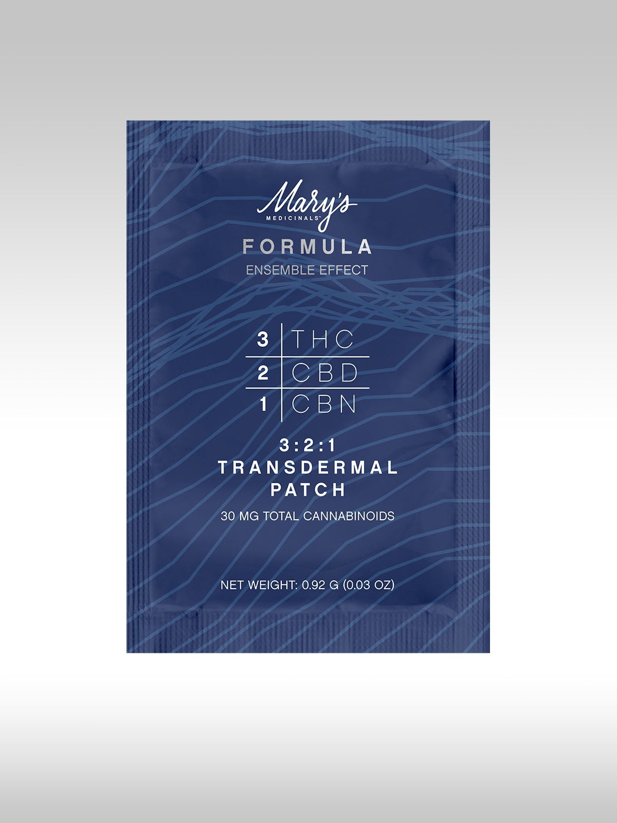 Photograph of product: Mary's Medicinals - The Formula 3:2:1 Transdermal Patch - 30mg