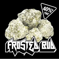 Photograph of product: Crude Boys Frosted Bud Peachy Pie - 3.5g