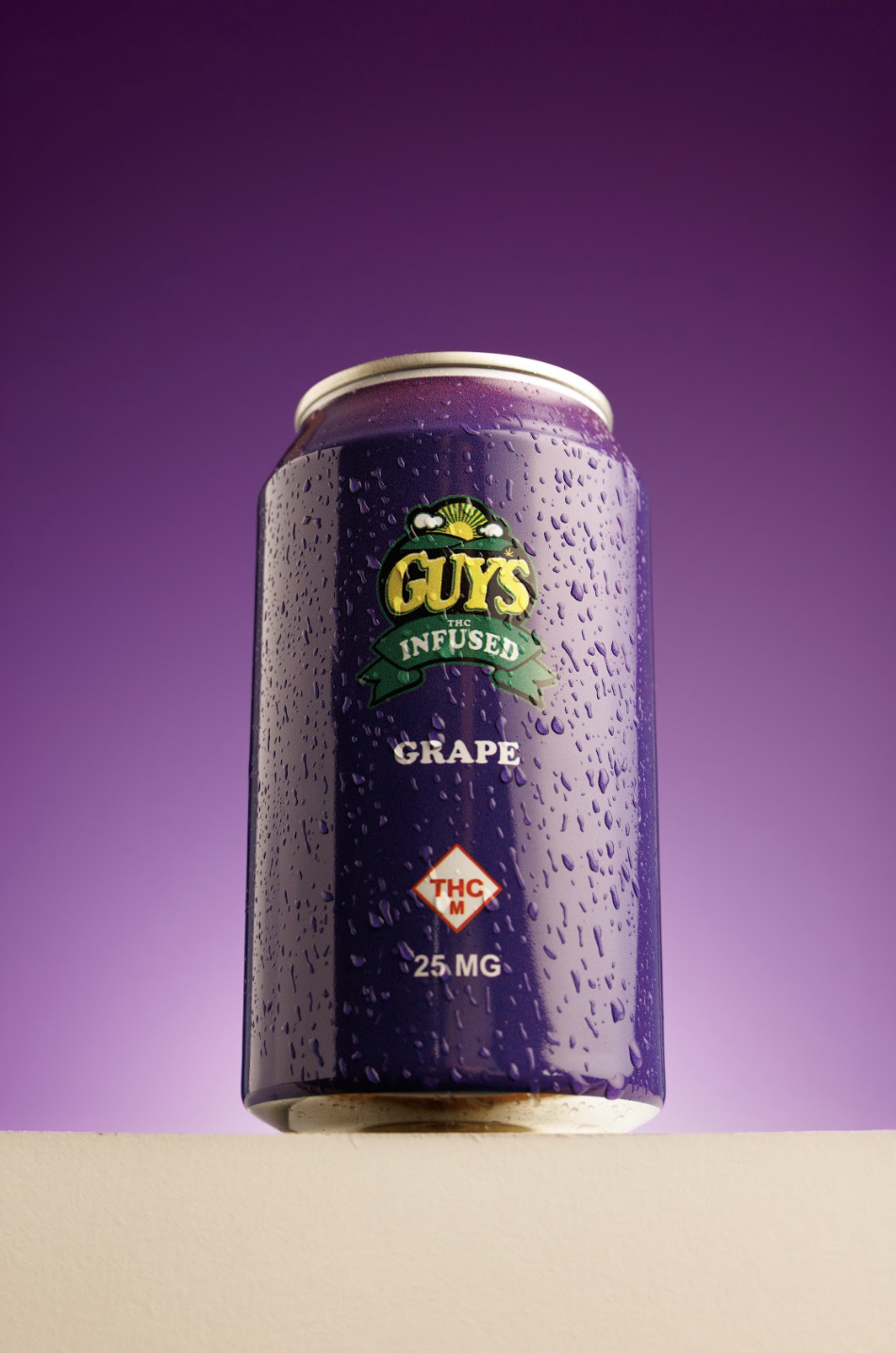 Photograph of product: Guy's Soda | Grape Soda | 22mg