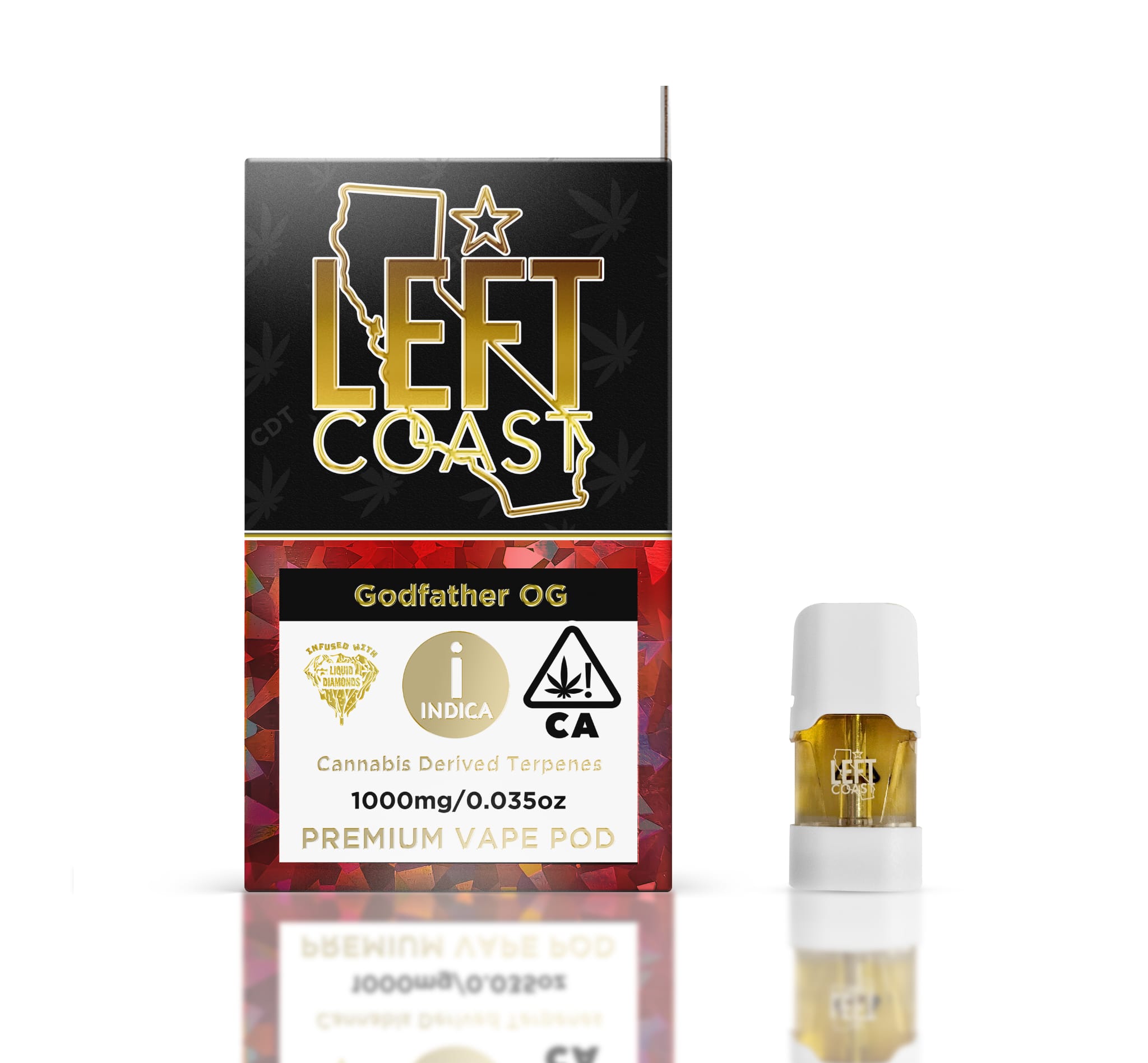 Photograph of product: GODFATHER OG 1G CDT POD