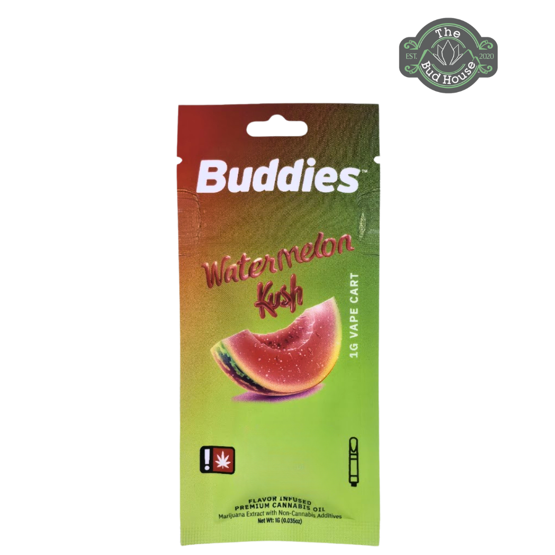 Photograph of product: Buddies 1g WATERMELON KUSH FLAV-DST Vape