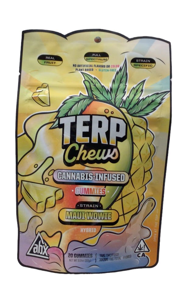 Photograph of product: ABX - Maui Wowie Hybrid Terp Chews