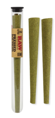 Photograph of product: King Size Cones - RAW - Pressed Bud Wrap (2ct)