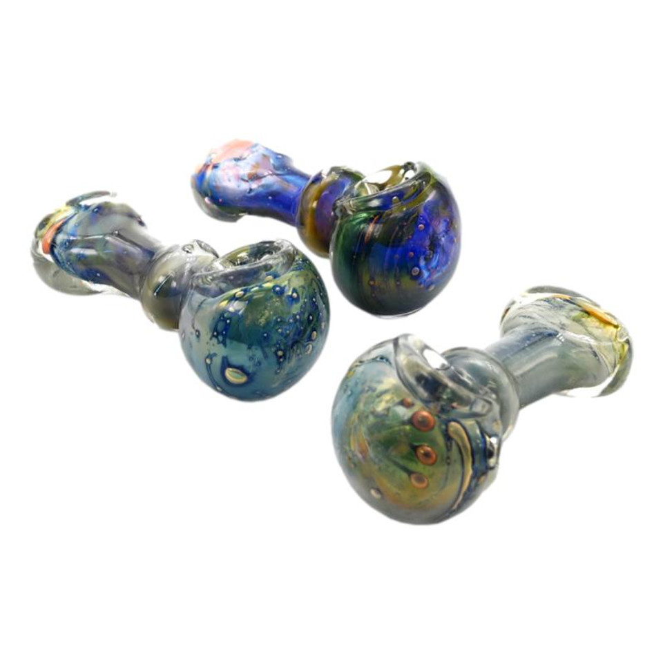 Photograph of product: 3.8" Double Layer Galaxy Hand Pipe