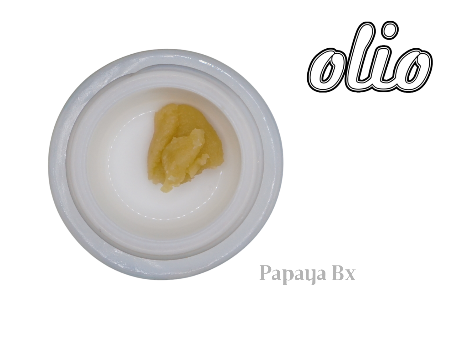 Photograph of product: Olio 90-120 Live Rosin - Papaya BX