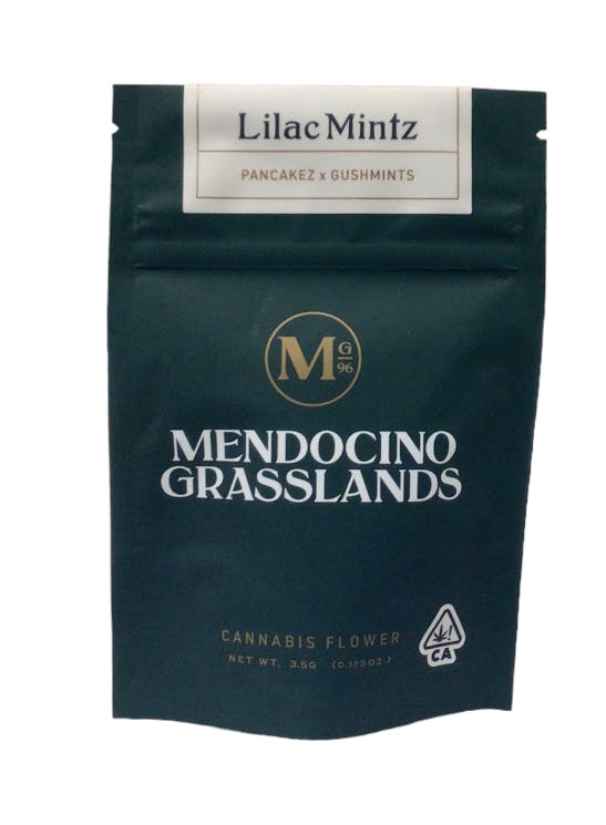 Photograph of product: Mendocino Grasslands - Lilac Mintz 3.5g