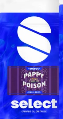 Photograph of product: Pappy Poison HTE Cartridge (H) (1g)