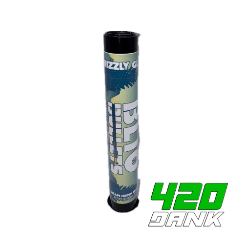 Photograph of product: Blio Bullet - Glass Tip Preroll - Grizzley Glue