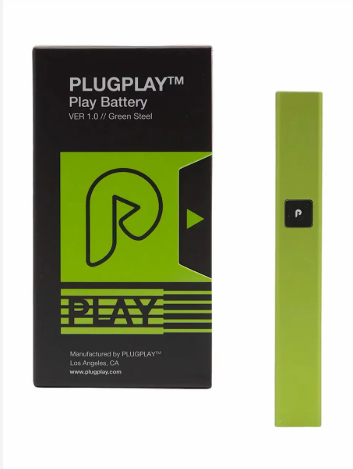 Photograph of product: Plug Play | Green Steel | Battery