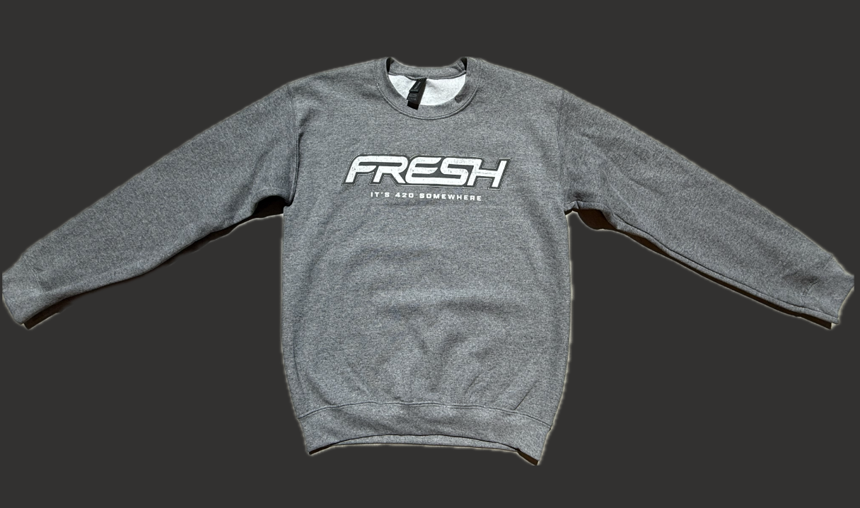 Photograph of product: Fresh | Unisex Crewneck | Grey | XL