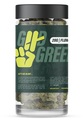 Photograph of product: GOOD GREEN SLAPZ POPCORN 28G