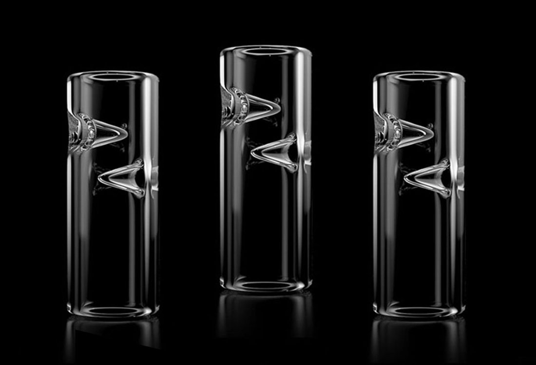 Photograph of product: LA Kings | Clear Glass Thick Joint/Blunt Tips | 12x3mm