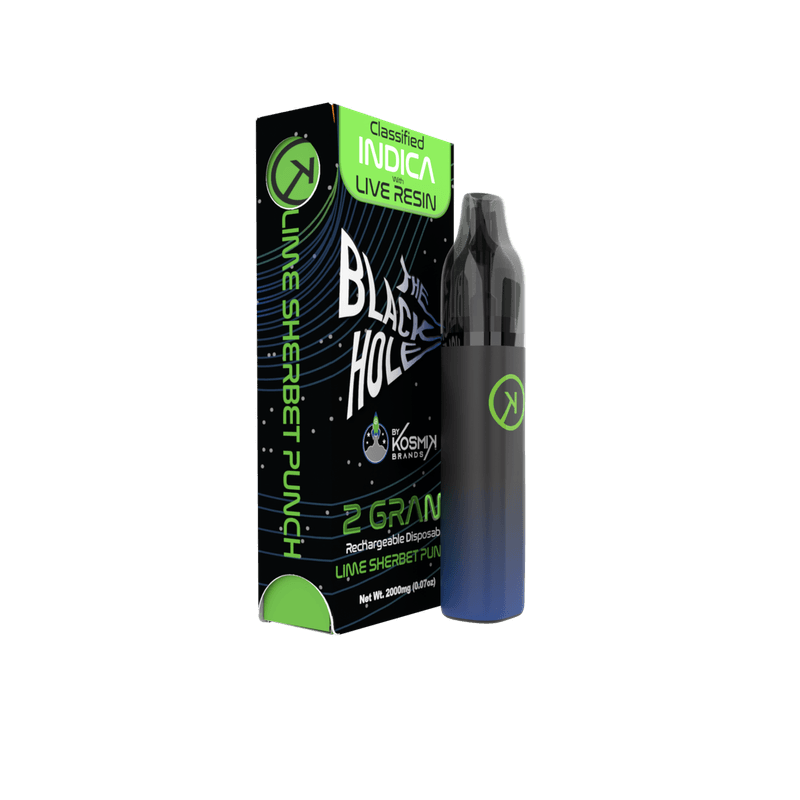 Photograph of product: Kosmik - Disposable - Blackhole - Lime Sherbet Punch