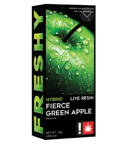 Photograph of product: Fierce Green Apple Flavored