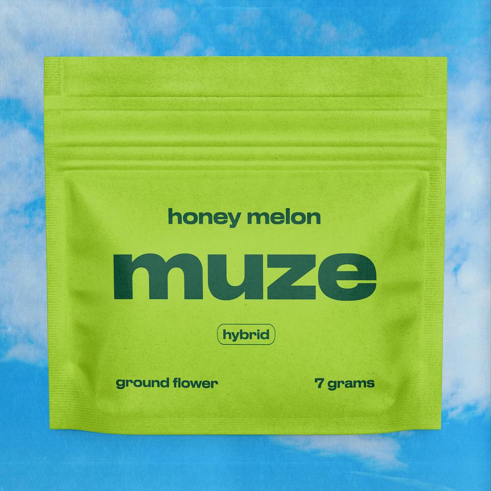 Photograph of product: Flower - Honey Melon Flavored Ground - 7g